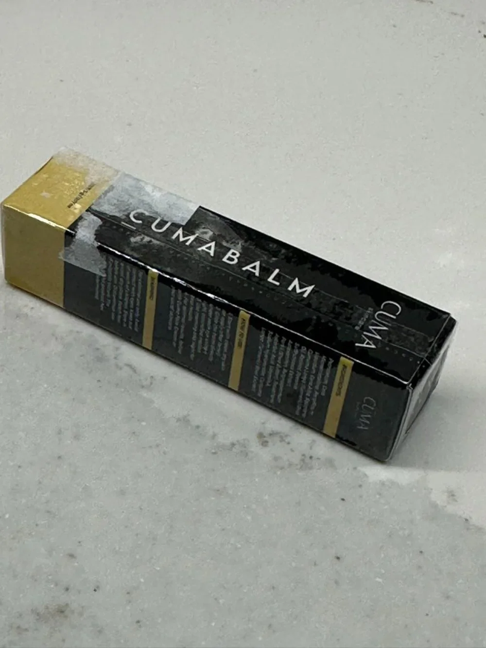 NEW! CUMA Balm CumaBalm All-In-One Under-Eye Balm with Retinol & Tumeric - Vegan